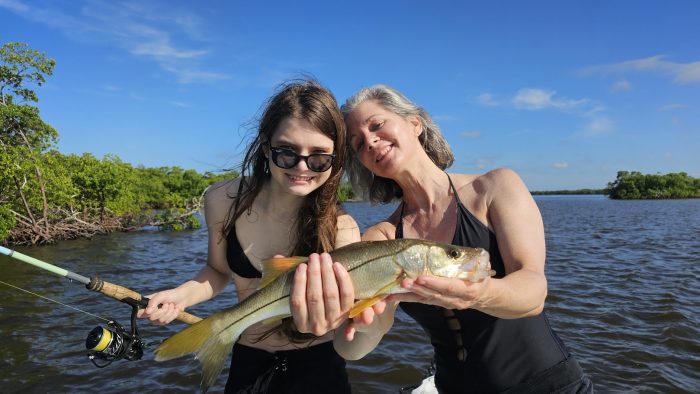 Naples snook in august